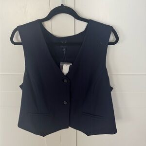 GAP Navy Vest NWT - Matching Skirt Available - Size L